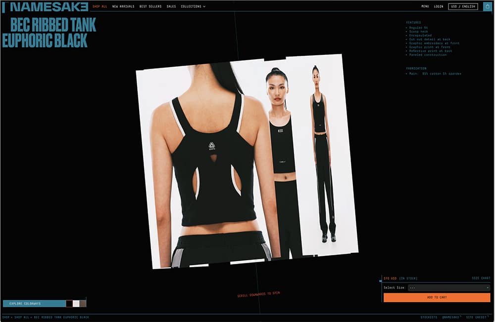 website design navigation