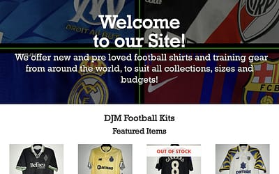 DJM Football Kits