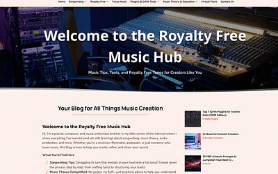 Royalty Free Music Hub