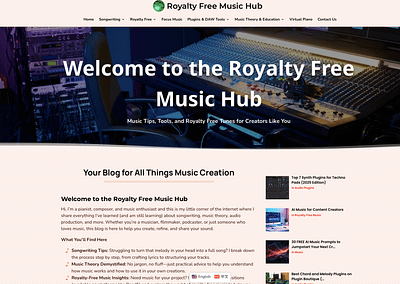 Royalty Free Music Hub